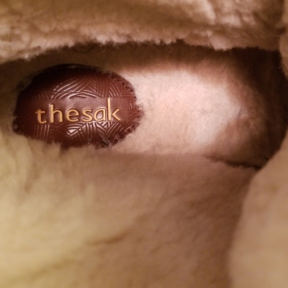 The Sak Josie suade tobacco short flat boots - Picture 8 of 8